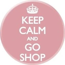 Resim GB Eye Rozet - Keep Calm And Go Sho 