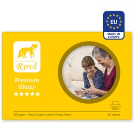 Resim Rovi Premium Parlak Fotoğraf Kağıdı 300Gsm 50Yp A5 