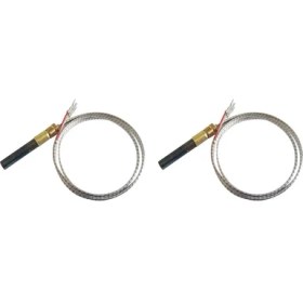 Resim Explosion1 Isı Glo Heatilator Için 2x 750MV Termokupl Yangın Gazı Sobaları Isı ve Glo Gaz Sobaları Fırın (36 Inç Alüminyum) (Yurt Dışından) 