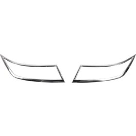 Resim Skoda Octavia A7 Uyumlu 2013 ve Üzeri Krom Egzoz Çerçevesi 2 Parça Paslanmaz Çelik 