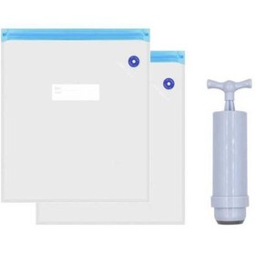 Resim Hobi Mekatronik Filament Vakumlama Poşeti+Vakum Pompası(2 Poşet 1 Pompa 30x34cm) 