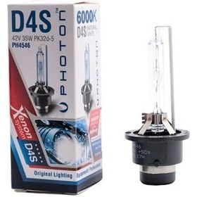 Resim Photon D4S 6000K +50 Fazla Işık Xenon Ampul 