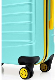 Resim Orta Boy Valiz 4x2 Teker Su Yeşili 1168 Su Yeşili 