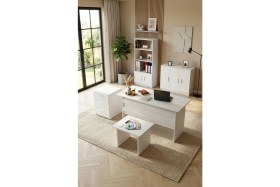 Resim Yurudesign Vario ABCDE Ofis Büro Masa Takımı 3 Renk VO14-W 