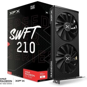 Resim Xfx Speedster Swft 210 Rx 7600 8GB GDDR6 128Bit Ekran Kartı 