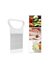 Resim Onion Cutter Soğan Tutucu ve Dilimleyici Aparat Asorti Çok Renkli 