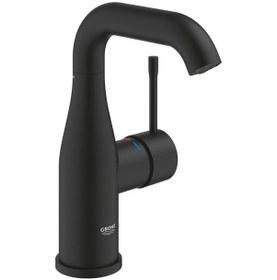 Resim Grohe Essence Lavabo Bataryası M-Boyut Phantom Black - 24176Kf1 