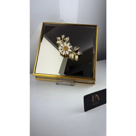 Resim Aynalı Kutu Gondol Şekerlik Sunumluk Söz Nişan Kız Isteme Çikolatalık Dekoratif Obje Biblo Süs Eşya 