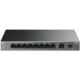Resim Tp-lınk Ls1210gp, Green Tech, 8 Port Gigabit, Poe 61w, 1 Port Gigabit Uplink, 1 Port Gigabit Sfp, Yönetilemez Masaüstü Switch 