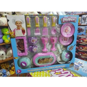 Resim Kutulu Yemek Seti 14 Parça 