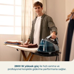 Resim Ironhero H-2800 Professional Station Buhar Kazanlı Ütü Güçlü Buhar İstasyonu Hızlı Ütü 