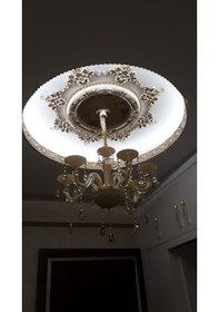 Resim Decogold 60 Cm Oval Bronz Saray Tavan 