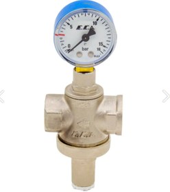 Resim Eca 1" Su Basınç Düşürücü Manometreli Rakorsuz - 602111042 