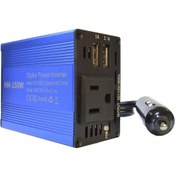 Resim Dashanshop Power Inverter Araç Şarj Cihazı 12v 110v Blue Araç Aksesuarı Seyahat Laptop Şarj 