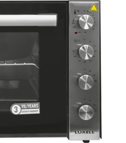 Resim Luxell Lx-9625 70 Litre 2500 Watt Inox Turbo Pişirme Özellikli Midi Fırın 