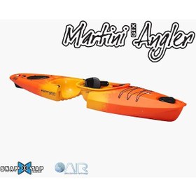 Resim Point65 Martini Gtx Angler Solo Kano-sarı-turuncu 