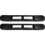 Resim Oldfriend Dayanıklı Polyüretan Universal Tampon Koruyucu 2 Adet Beyaz Çarpışma Önleyici Reflektif 