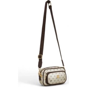 Resim Pierre Cardin Monogram Altın Kadın Çapraz Askılı Çanta 05PC24Y531-MN 