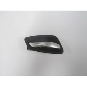 Resim Hushan 2005 - 2011 Bmw 3 Serisi Ön Kapı Iç Açma Kolu Sol Siyah (Elceği Nikelajlı) (Hushan) (Oem NO:51417144545) 