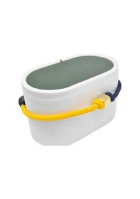 Resim Fenerbahçe Sarı-lacivert İpli Altın Küp Taraftar Bileklik 14 Ayar Sarı Altın 