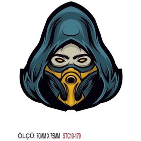 Resim Motorsiklet Otomobil Sticker 2 Adet 175 