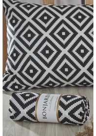 Resim BonjardinHome Tek Kişilik Lastikli Çarşaf & Bir Adet Yastık Kılıfı Siyah Renk 