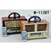 Resim Tastech Meier M-112bt Nostaljik Ahşap Retro Radyo Bluetooth Fm Sd Aux U 