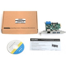 Resim Dark Dk Nt Peglanu2 Gıgabıt Pcıe 1x Ethernet 2x Usb 3 0 Çoklayıcı 