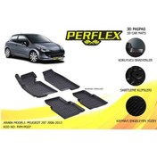 Resim Paspas 3D Havuzlu Peugeot P207 2006-2013 (Siyah) 504642071 