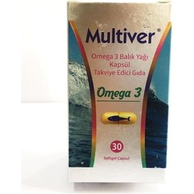 Resim Multiver Omega 3 30 Kapsül 