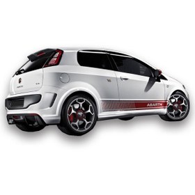 Resim Fiat Punto Evo 2010 Ve Sonrası Yan Marşpiyel Seti Plastik 