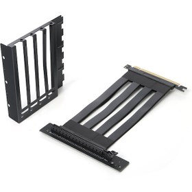 Resim Dark Dikey Ekran Kartı Bağlama Aparatı VGA Vertical Riser Card 