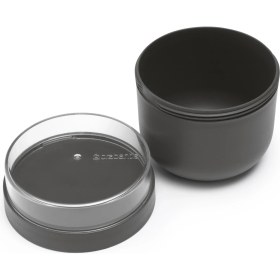 Resim Brabantia 006-01-MAKE Take Dark Grey Plastik Yemek Taşıma Kasesi 500ML 