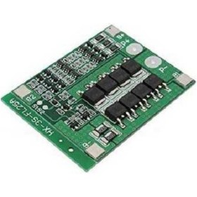 Resim 3S 12V 25A Bms 3 Pil 18650 Lityum Pil Şarj Koruma 