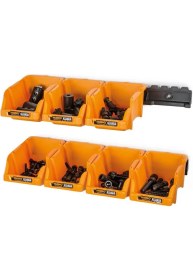 Resim 8li Duvar Tipi Avadanlık Seti, R-10, Sarı, Çok Amaçlı Kullanım 