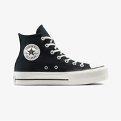 Resim Converse Chuck Taylor All Star Lift Platform Floral Kadın Siyah Sneaker 