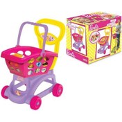 Resim Barbie Sepetli Market Arabası 