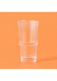 Resim İpekk Cam Bardak - Şeffaf - 290 Ml Renkli 