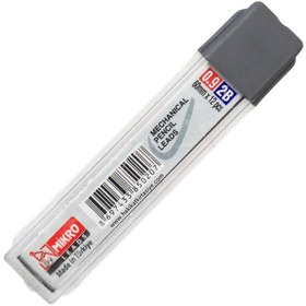 Resim Mikro M-600 Kurşun Kalem Ucu 0.9mm 2B 60mm 20li 