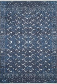 Resim Bormla Bej Modern Pamuk Makine Halısı 80x250 