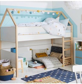 Resim Markaawm Montessori Ranza Çocuk Ve Bebek Odası Ranza 90x190 Beyaz 