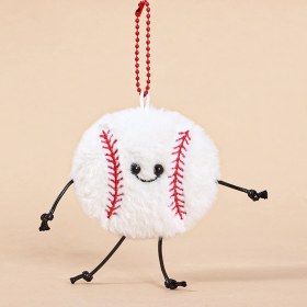 Resim OEMG 1 Yumuşak Peluş Karikatür Küçük Kolye Sırt Çantası Çekicilik Peluş Anahtarlık (Yurt Dışından) 