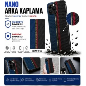 Resim Biemtek 3m Örgü Desen Arka Kaplama Samsung Galaxy A50S 