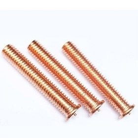 Resim Bakır Kaplı Şok Kaynak Cıvataları 4X16 