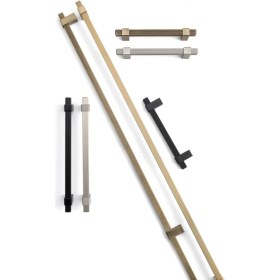 Resim System 9223 Çizgili Modern Kulp Saten Renk 320 mm 
