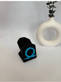 Resim Ps5/ps4/xbox Uyumlu Oyun Temalı Controller Tutucu - The Last Of Us, Elden Ring, Spiderman Özel Seri God Of War Mavi 