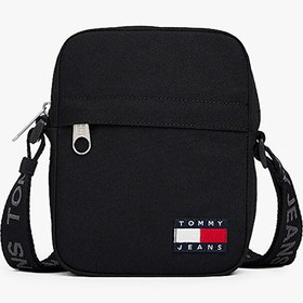 Resim Tommy Hilfiger Erkek Siyah Omuz Çantası (AM0AM13710-BDS) 