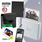 Resim Instax Wide Link Beyaz Akıllı Telefon Yazıcısı ve Hediye Seti 1 