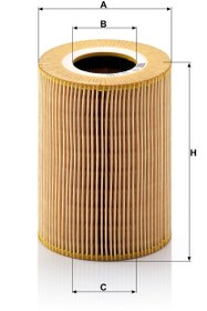 Resim MANN-FILTER HU 1381 x Yağ Filtresi 