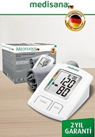 Resim Medisana Alman Tasarım Geniş Manşonlu Büyük Ekran Dijital Kol Tipi Tansiyon Aleti 